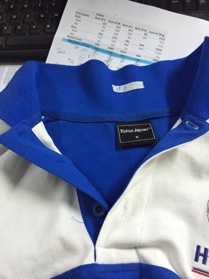 Thiết kế rập THUN CỔ TRỤ (KHÁCH HÀNG JAPAN)